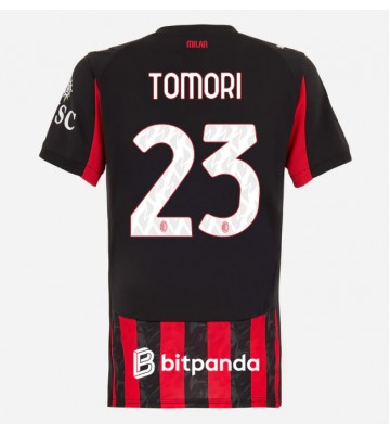 AC Milan Fikayo Tomori #23 Primera Equipación Mujer 2025-26 Manga Corta